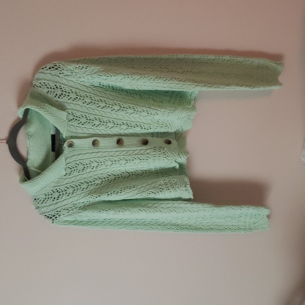 Ever After Mint Cardigan L